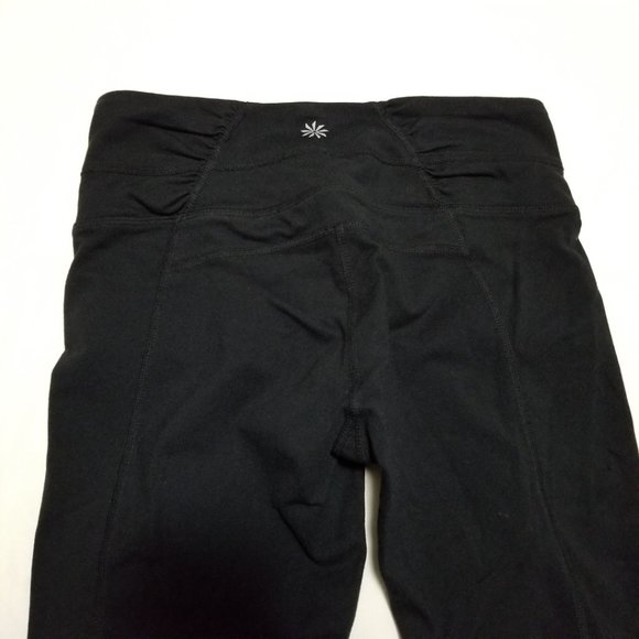 Athleta Black Low Rise Balance Capri Leggings - Picture 2 of 6